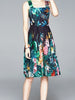 Floral dress prom cocktail party mini spaghetti strap homecoming casual JLKERR923369701