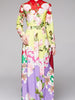 Long sleeve dress maxi wedding guest prom cocktail party floral vintage formal JLBANU349